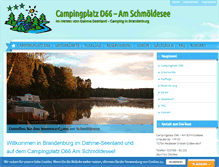 Tablet Screenshot of campingplatzd66.de